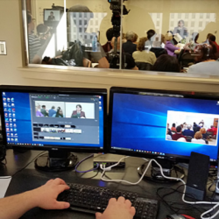 live stream webcasting