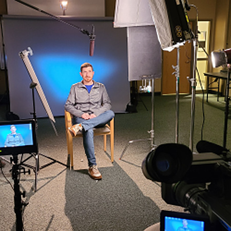 video production setting