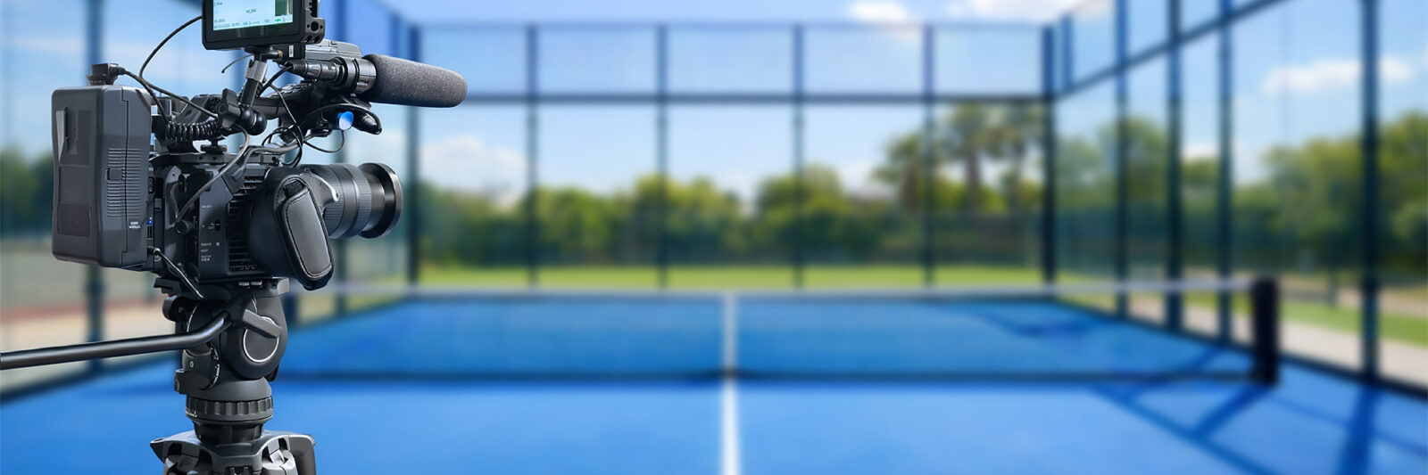 camera tennis court